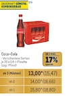 Aktuelles Coca-Cola Angebot bei Metro in Goslar ab 15,47 €