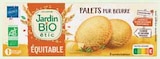Palets pur beurre bio - Jardin Bio en promo chez Intermarché Palets pur beurre bio - Jardin Bio dans le catalogue Intermarché