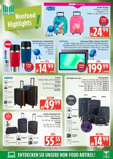 Reisetasche im aktuellen E center Prospekt (Rostock) Reisetasche im E center Prospekt "Top Angebote" mit 40 Seiten (Rostock)
