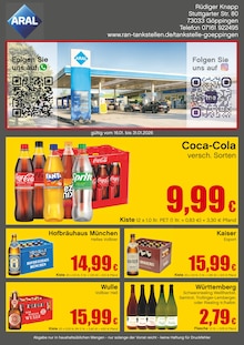 Bier im RAN Prospekt "RAN" mit 2 Seiten (Göppingen)