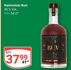 Aktuelles Rammstein Rum Angebot bei GLOBUS in Jena ab 37,99 €