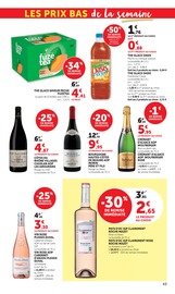 Promos Vin dans le catalogue "LES PRIX BAS de la semaine" de Hyper U Vin en promo dans le catalogue Hyper U à la page 43