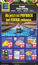 Aktueller EDEKA Supermarkt Prospekt in Sennfeld und Umgebung, "Wir lieben Lebensmittel!" mit 28 Seiten, 13.01.2025 - 18.01.2025