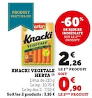 Knacki Végéale à Hyper U dans Pontarlier Knacki Végéale à Hyper U dans Pontarlier