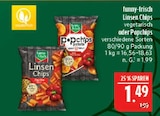 Marktkauf Döbeln - Linsen Chips vegetarisch Angebot im Prospekt Linsen Chips vegetarisch bei Marktkauf im Döbeln Prospekt für 1,49 €