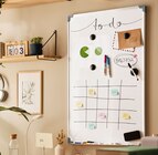 Tableau blanc magnétique - CRELANDO en promo chez Lidl Tours à 11,99 €