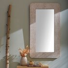 Miroir bois Manguier 91x51x2.5cm en promo chez Maxi Bazar Miroir bois Manguier 91x51x2.5cm dans le catalogue Maxi Bazar