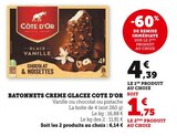 Batonnets crème glacée à Super U dans Montrevault Batonnets crème glacée à Super U dans Montrevault