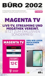 BÜRO 2002 UG Prospekt: "MAGENTA TV", 8 Seiten, 13.01.2026 - 31.01.2026