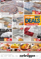 Teppichboden im Zurbrüggen Prospekt in Iserlohn Aktueller Zurbrüggen Prospekt mit Teppichboden, "BEST DEALS", Seite 20