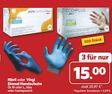 Nitril Einmal-Handschuhe von AMPri im aktuellen famila Nordwest Prospekt