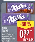 Tafel Angebote von Milka bei ALDI Nord Lingen für 0,99 €