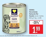 Herzstücke Naturals für Hunde im Angebot bei Marktkauf in Schorndorf Herzstücke Naturals für Hunde Angebote von EDEKA bei Marktkauf Schorndorf für 1,99 €