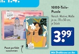 1000-Teile-Puzzle  im aktuellen ALDI SÜD Prospekt für 3,99 €