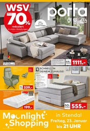porta Möbel Prospekt für Wust: "WSV", 4 Seiten, 18.01.2026 - 24.01.2026