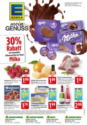 Aktueller EDEKA Prospekt mit Schweinefleisch, "Aktuelle Angebote", Seite 1