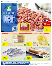 Promo Chipolatas dans le catalogue Carrefour du moment à la page 34