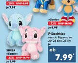 Spielzeug im Kaufland Prospekt Stitch von SIMBA im aktuellen Kaufland Prospekt für 7,99 €