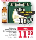 Aktuelle Bitburger Angebote bei E center in Mannheim Aktuelles Premium Pils, 0,0% Alkoholfrei auch herb Angebot bei E center in Mannheim ab 10,99 €