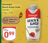 Nasch Katze Soße im Angebot bei GLOBUS in Altenburg Nasch Katze Soße Angebote von Immergut bei GLOBUS Altenburg für 0,99 €