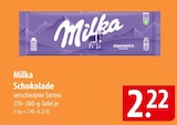 Milka Schokolade Angebote bei famila Nordost Stade für 2,22 €