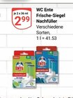 Frische-Siegel Nachfüller im Angebot bei GLOBUS in Pirmasens Frische-Siegel Nachfüller Angebote von WC Ente bei GLOBUS Pirmasens für 2,99 €