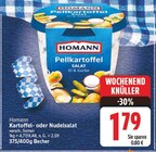 Kartoffel- oder Nudelsalat von Homann für 1,79 € bei E center im Angebot Kartoffel- oder Nudelsalat von Homann im aktuellen E center Prospekt