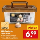 LED Teelichte im Angebot bei Netto Marken-Discount in Leverkusen LED Teelichte Angebote von DEKOR bei Netto Marken-Discount Leverkusen für 6,99 €