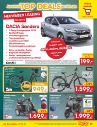 Fahrrad Angebot & Preis im aktuellen Netto Marken-Discount Prospekt Fahrrad Angebot im aktuellen Netto Marken-Discount Prospekt auf Seite 29