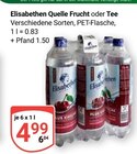 Frucht oder Tee im Angebot bei GLOBUS in Neustadt Frucht oder Tee Angebote von Elisabethen Quelle bei GLOBUS Neustadt für 4,99 €
