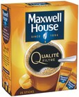 BON PLAN SUR TOUS LES CAFÉS SOLUBLES MAXWELL à Carrefour Market dans Avrainville BON PLAN SUR TOUS LES CAFÉS SOLUBLES MAXWELL à Carrefour Market dans Avrainville