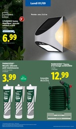 Prix et réduction Lampe Solaire dans le prospectus Lidl en cours Offre Lampe Solaire dans le catalogue Lidl du moment à la page 29