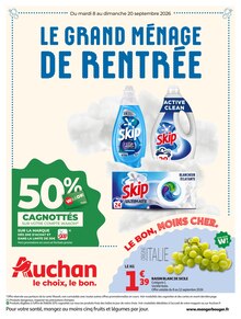 Catalogue de la semaine "LE GRAND MÉNAGE DE RENTRÉE" avec 1 pages, valide du 08/09/2026 au 20/09/2026 pour Biganos et alentours Prospectus de la semaine "LE GRAND MÉNAGE DE RENTRÉE" avec 1 pages, valide du 08/09/2026 au 20/09/2026 pour Biganos et alentours