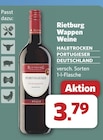 Wappen Weine Halbtrocken Portugieser Deutschland von Rietburg im aktuellen combi Prospekt