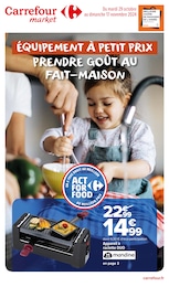 Catalogue Supermarchés Carrefour Market en cours à L'Hermitière et alentours, ÉQUIPEMENT À PETIT PRIX, 12 pages, 29/10/2024 - 17/11/2024