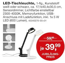 LED-Tischleuchte Angebot in Cattenstedt im aktuellen Prospekt bei Möbel Schulenburg in Cattenstedt