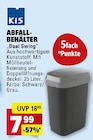 Aktuelles Abfallbehälter Dual Swing Angebot bei E center in Mannheim ab 7,99 €