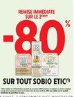 80% de remise immédiate sur le 2ème sur tout sobio etic - LÉA NATURE dans le catalogue Intermarché Hyper