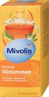 Kräutertee, Glücksmoment (25 x 1,8g) von Mivolis für 1,15 € bei dm-drogerie markt im Angebot Kräutertee, Glücksmoment (25 x 1,8g) von Mivolis im aktuellen dm-drogerie markt Prospekt