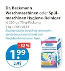 Waschmaschinen Hygiene-Reiniger Angebote von Dr. Beckmann bei V-Markt Memmingen für 1,99 €