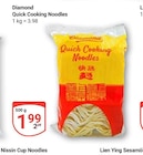 Quick Cooking Noodles im Angebot bei GLOBUS in Bochum Quick Cooking Noodles Angebote von Diamond bei GLOBUS Bochum für 1,99 €
