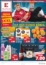 Kaufland Prospekt für Stuttgart mit 48 Seiten Kaufland Prospekt für Stuttgart: "BEI DIESEN KNÜLLER-PREISEN IST DER KUNDE KÖNIG.", 48 Seiten, 21.01.2021 - 27.01.2021