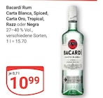 Rum im Angebot bei GLOBUS in Saarlouis Rum Angebote von Bacardi bei GLOBUS Saarlouis für 10,99 €