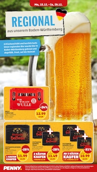 Bier im aktuellen Penny Prospekt (Filderstadt) Bier im Penny Prospekt "Wer günstig will, muss Penny." mit 50 Seiten (Filderstadt)