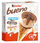 -50% sur le 2ème article le moins cher des 2 sur la gamme glaces kinder - KINDER en promo chez Carrefour Aulnay-sous-Bois