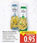 Cremefine zum Kochen oder Cremefine zum Kochen von Rama im aktuellen E center Prospekt