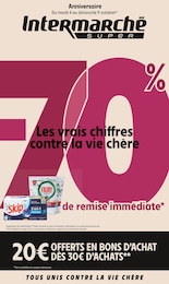 Intermarché Catalogue "Les vrais chiffres contre la vie chère", 56 pages, Nancy,  04/10/2022 - 09/10/2022