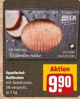 Spanferkel-Rollbraten Angebote von Beck bei REWE Bruchsal für 9,90 €