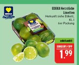 Limetten von EDEKA Herzstücke für 1,99 € bei Marktkauf im Angebot Limetten von EDEKA Herzstücke im aktuellen Marktkauf Prospekt
