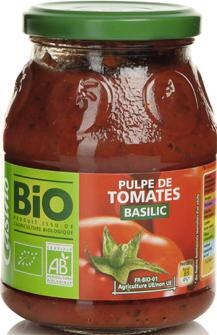 Pulpe de Tomates au Basilic